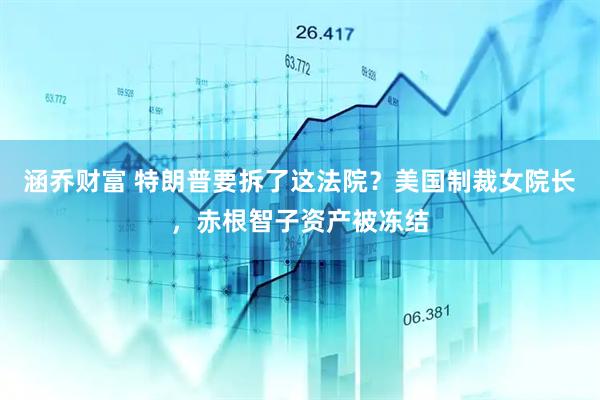 涵乔财富 特朗普要拆了这法院？美国制裁女院长，赤根智子资产被冻结